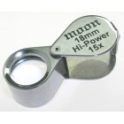 Loupe 21mm oval Chrome 20x