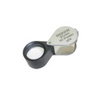 Loupe 21mm oval Chrome/Black 15x